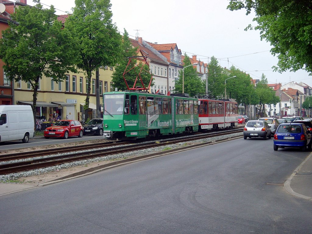 KT4D in der Magdeburger Allee (Linie 5)