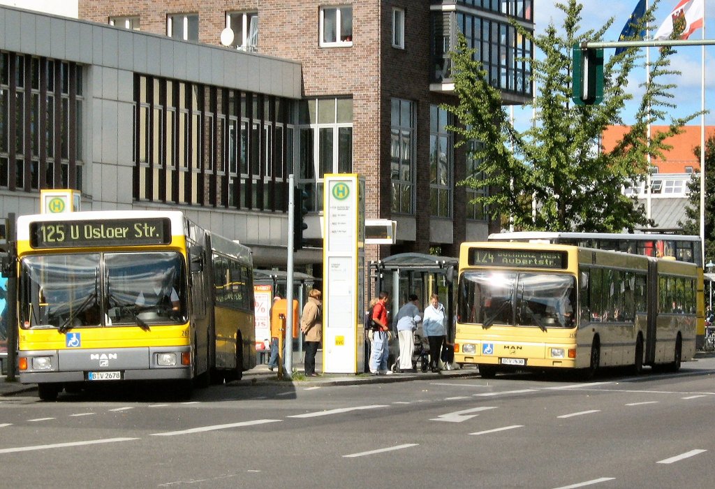 Linienverkehr in Tagel, Berlin 13.9.2009