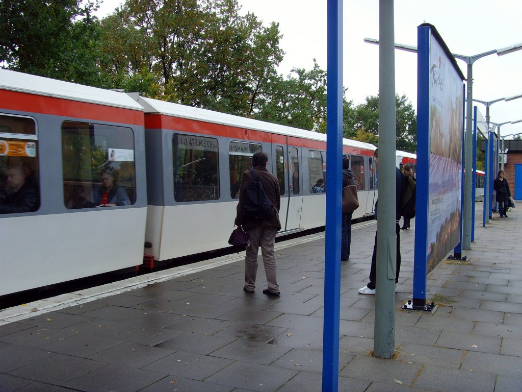 Mit der U 2 unterwegs Hamburg 2008