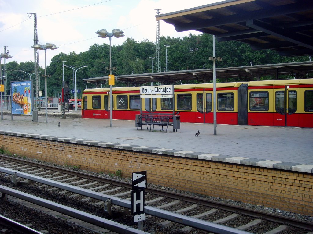 S-Bahn in Berlin-Wannsee