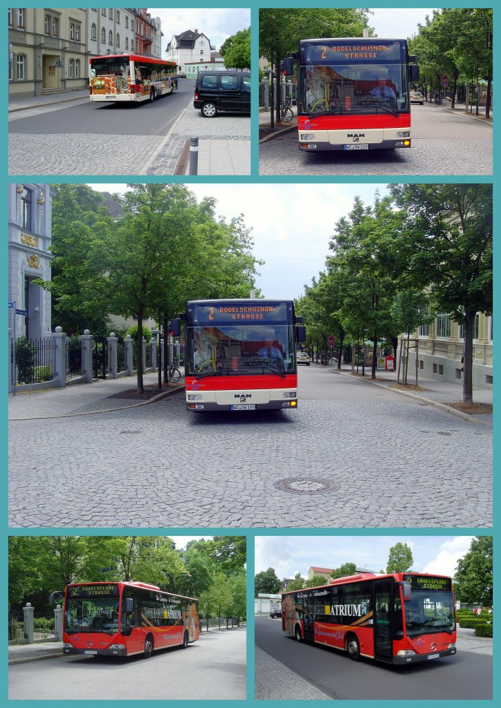 Stadtbusverkehr im Weimar