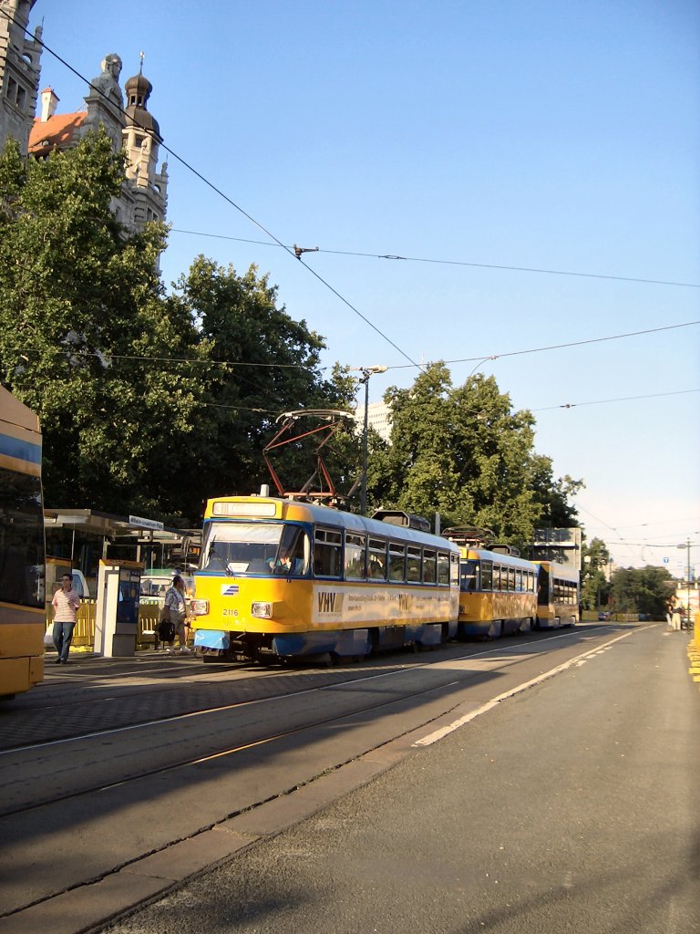 Tatra-Grozug in Leipzig 2005