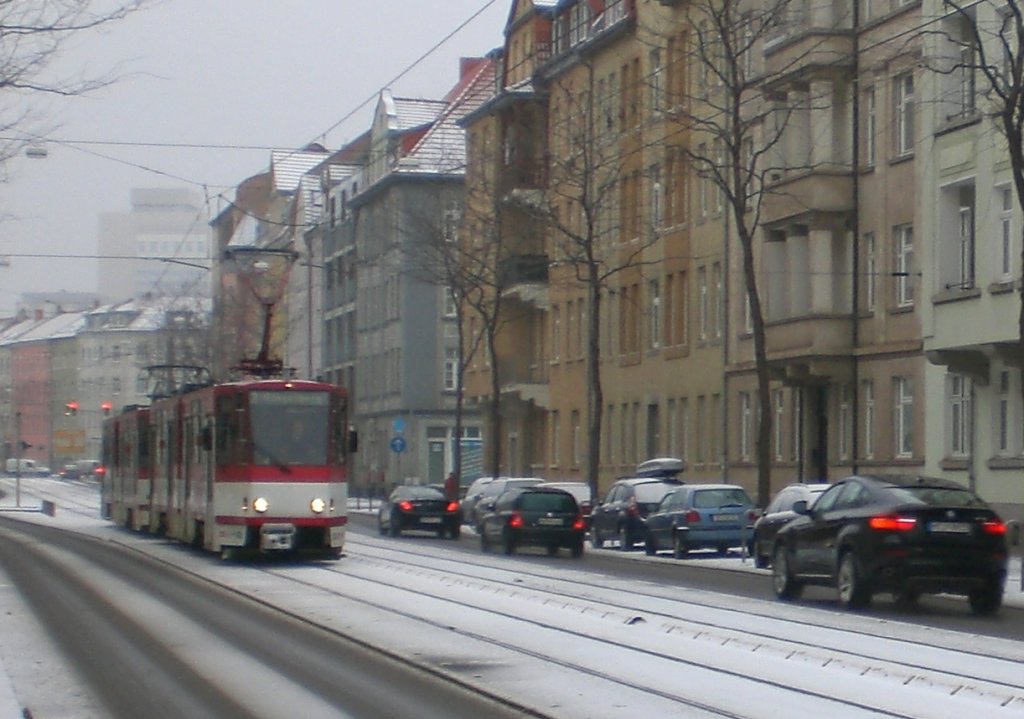 Tatra-Zug imn Mrzen-Schnee, Erfurt 2010