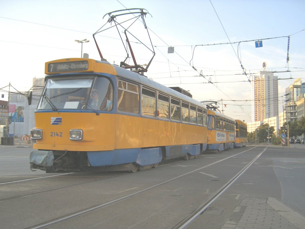 Tatra-Zug in Leipzig, August 2005