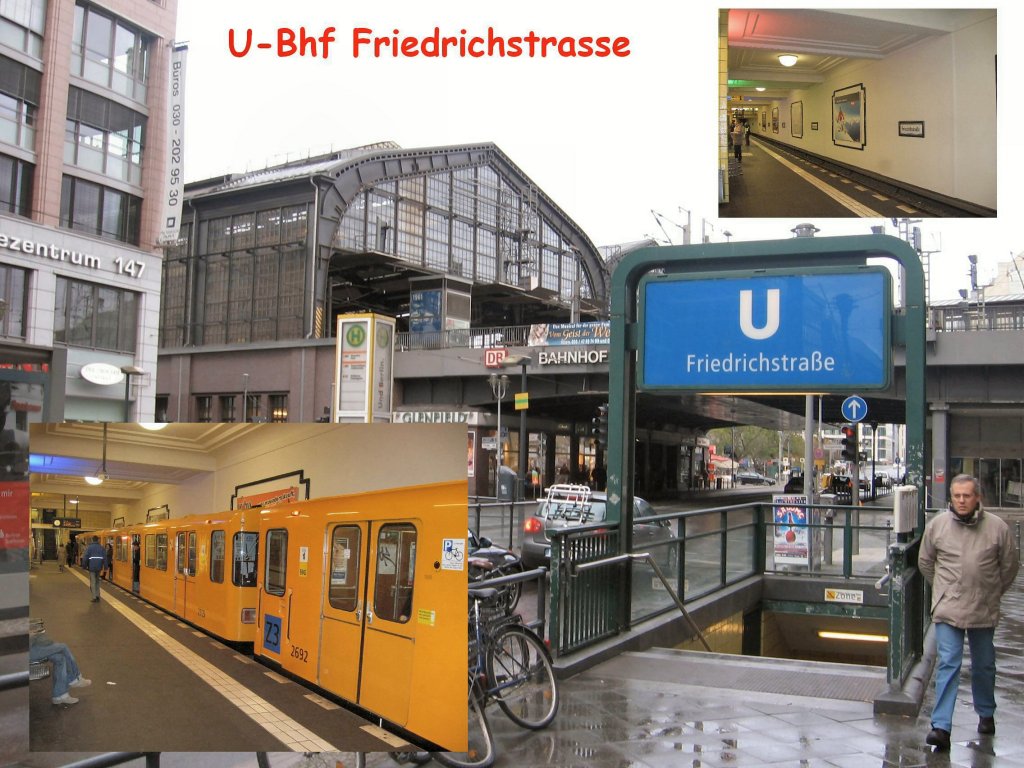 U+S-Bhf Friedrichstrasse, Berlin 2006