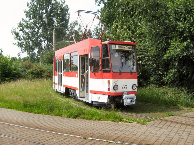 KT4D - heute normalerweise Arbeitstriebwagen, hier bei einer Sonderfahrt - 6.6.2009