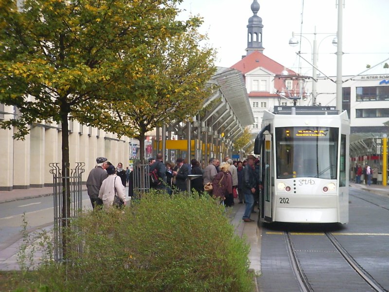 Neuer Niederflurwagen in Gera