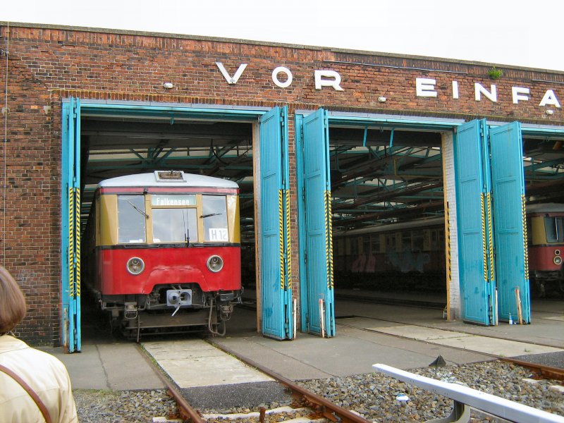 S-Bahnhalle Erkner, Fahrzeugausstellung 2007