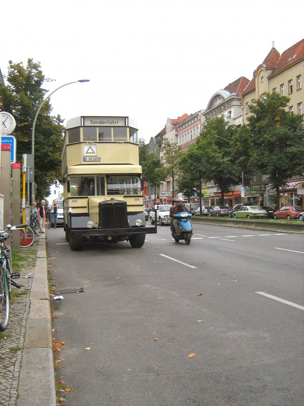 Sonderfahrt in der Mllerstrasse, Berlin-Wedding 2008