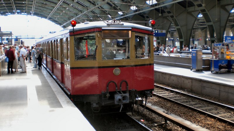 Stadtbahner im Ostbahnhof, Berlin 2007