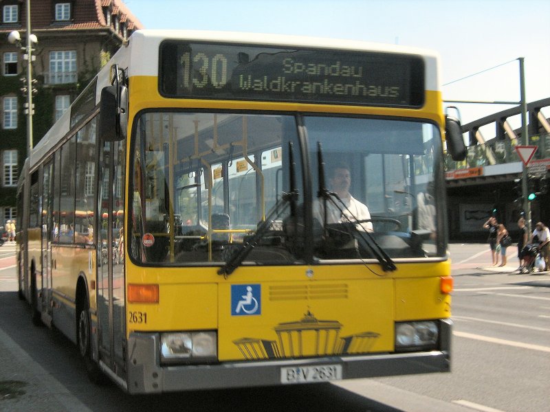 Stadtverkehr in Spandau, 2008