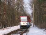 Strassenbahn/10088/fahrt-zum-s-bhf-strausberg-winter-2006 fahrt zum S-Bhf. Strausberg, Winter 2006