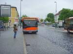 Busbetrieb im regnerischen Mai am Bhf Weimar, 2010
